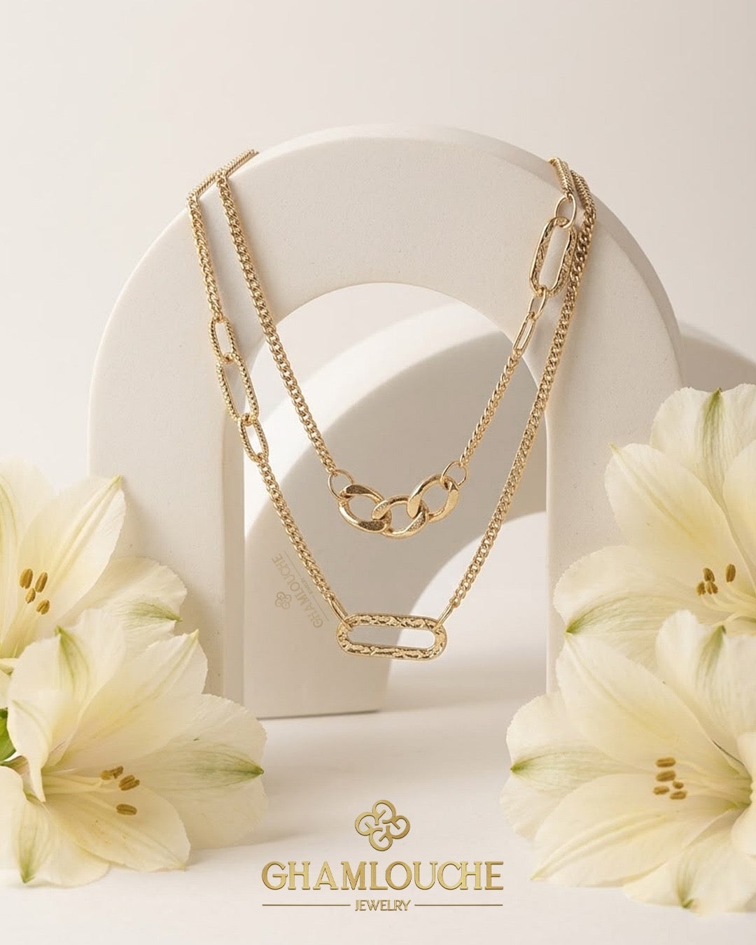 18K Gold Multi-Wear Necklace