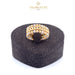 18K Yellow, White and Rose Gold Ring