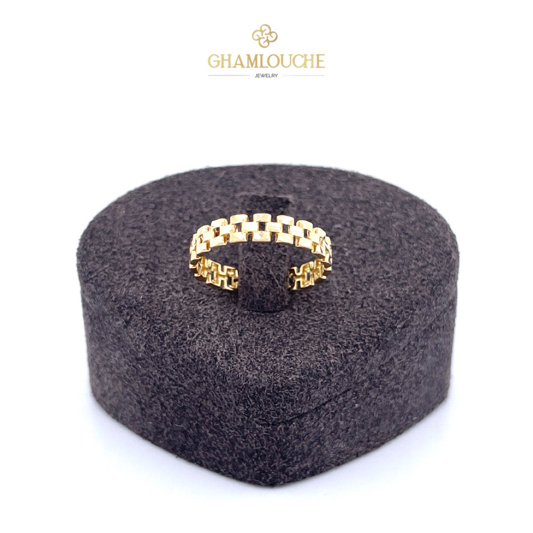 18K Gold Wedding Band