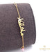 18K Gold ماشاءالله kid’s Bracelet