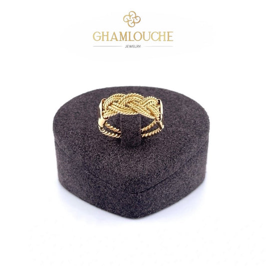 18K Gold Modern Ring