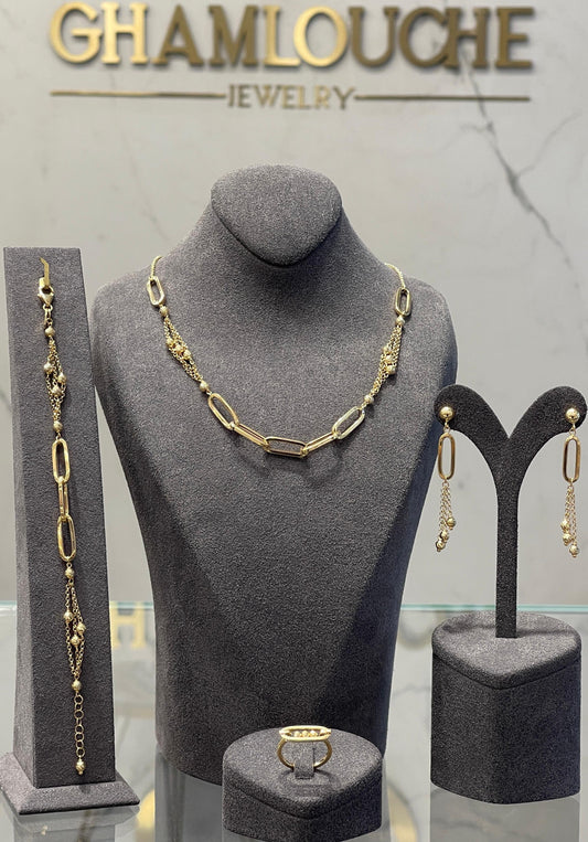 18K Italian Gold Set