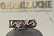 18K Gold Multi-Shapes Kid’s Girl Bangle with Enamel