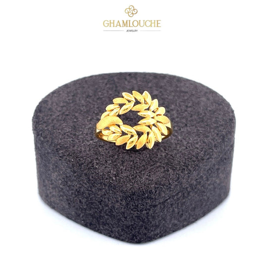 21K Gold Modern Ring