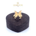 18K Gold Butterfly Ring