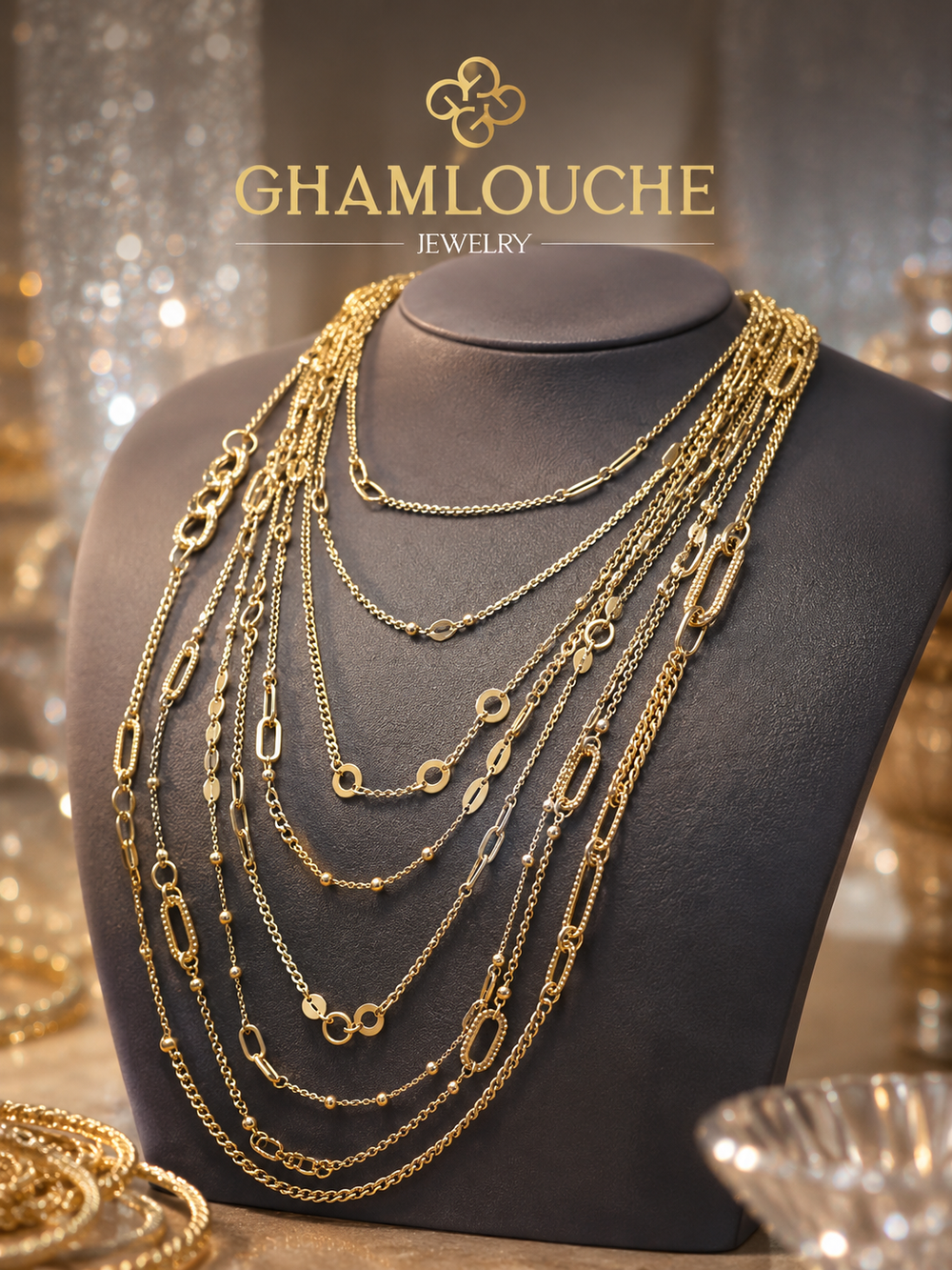 18k Gold Italian Jewelry